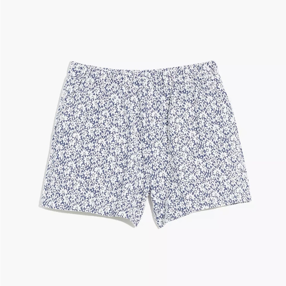 NWOT Madewell Floral Jacquard Pull-On Shorts